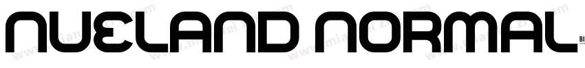 Nueland Normal字体转换